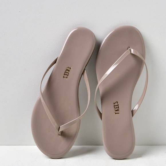 TKEES Glosses Flip Flop in CustardTKEES 7 - Picture 1 of 7